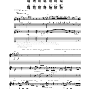 Stevie Ray Vaughan Blues At Sunrise Musik Noten - Guitar Tab - 68866-0