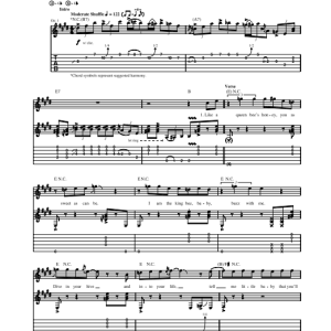 Stevie Ray Vaughan Honey Bee Musik Noten - Guitar Tab - 91535-0