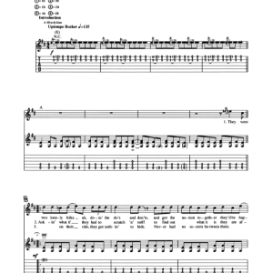 Stevie Ray Vaughan Scratch-N-Sniff Musik Noten - Guitar Tab - 75358-0