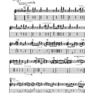 Stevie Ray Vaughan Stang's Swang Musik Noten - Guitar Tab - 75390-0