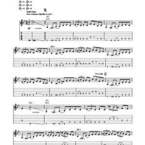 Stevie Ray Vaughan Travis Walk Musik Noten - Guitar Tab - 75374-0