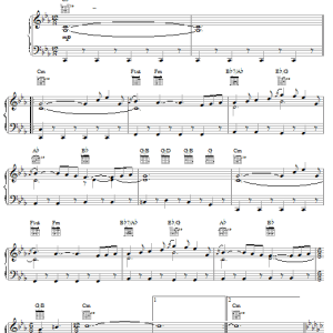 Stevie Wonder Ecclesiastes Musik Noten - Piano, Vocal & Guitar Chords - 21940-0