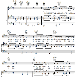 Stevie Wonder Joy Inside My Tears Musik Noten - Piano, Vocal & Guitar Chords - 21947-0