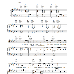 Sting All Four Seasons Musik Noten - Piano, Vocal & Guitar Chords - 14481-0