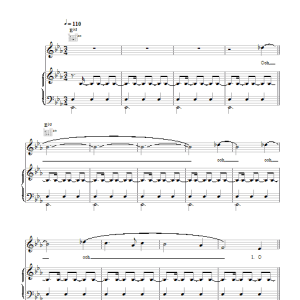Sting Balulalow Musik Noten - Piano, Vocal & Guitar Chords - 49704-0