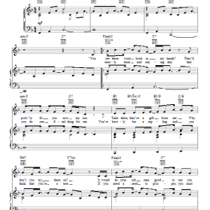 Sting Dead Man's Boots Musik Noten - Piano, Vocal & Guitar Chords - 153715-0