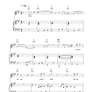 Sting Fill Her Up Musik Noten - Piano, Vocal & Guitar Chords - 14480-0