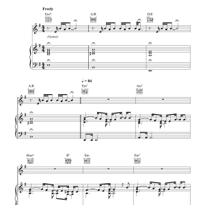 Sting Fragile Musik Noten - Piano, Vocal & Guitar Chords - 33526-0