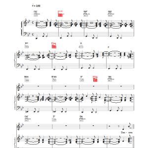 Sting La Belle Dame Sans Regrets Musik Noten - Piano, Vocal & Guitar Chords - 14485-0
