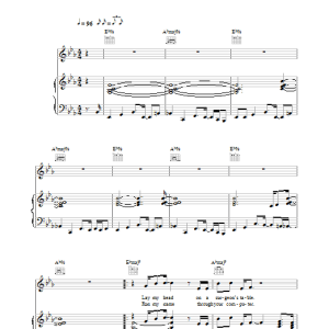 Sting Nothing 'Bout Me Musik Noten - Piano, Vocal & Guitar Chords - 33245-0