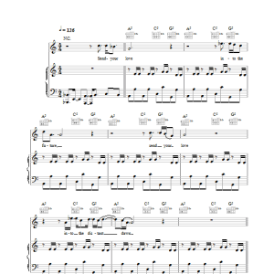 Sting Send Your Love (Dave Audé remix) Musik Noten - Piano, Vocal & Guitar Chords - 25765-0