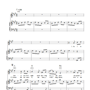 Sting The Burning Babe Musik Noten - Piano, Vocal & Guitar Chords - 49712-0