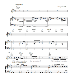 Sting They Dance Alone (Gueca Solo) Musik Noten - Piano, Vocal & Guitar Chords - 105778-0