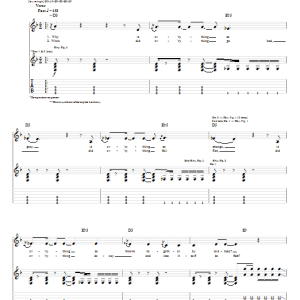 Stone Sour 1st Person Musik Noten - Guitar Tab - 57831-0