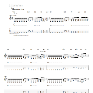 Stone Sour Reborn Musik Noten - Guitar Tab - 57878-0