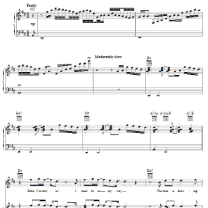 Styx Babe Musik Noten - Piano, Vocal & Guitar Chords - 65337-0