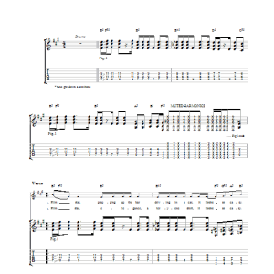 Suede Film Star Musik Noten - Guitar Tab - 23221-0