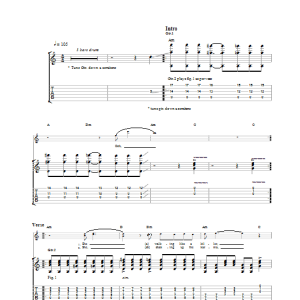 Suede She Musik Noten - Guitar Tab - 23225-0
