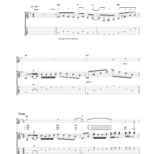 Suede Starcrazy Musik Noten - Guitar Tab - 23226-0