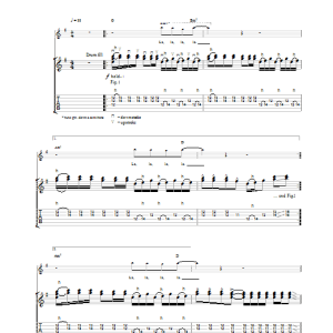 Suede The Chemistry Between Us Musik Noten - Guitar Tab - 23227-0