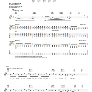 Sum 41 Best Of Me Musik Noten - Guitar Tab - 63302-0