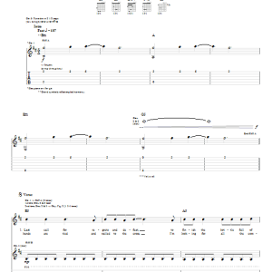 Sum 41 Count Your Last Blessings Musik Noten - Guitar Tab - 63315-0