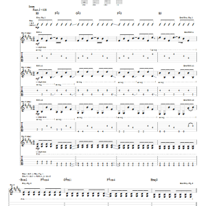 Sum 41 Dear Father Musik Noten - Guitar Tab - 63300-0