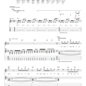 Sum 41 Hyper-Insomnia-Para-Condrioid Musik Noten - Guitar Tab - 22941-0