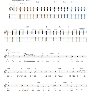 Sum 41 So Long Goodbye Musik Noten - Guitar Tab - 63298-0