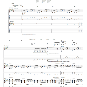 Sum 41 Underclass Hero Musik Noten - Guitar Tab - 63301-0