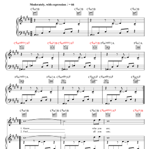 Supertramp Know Who You Are Musik Noten - Piano, Vocal & Guitar Chords - 101924-0