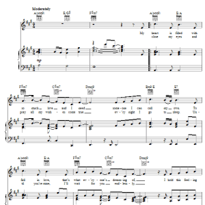 Surface Shower Me With Your Love Musik Noten - Piano, Vocal & Guitar Chords - 53591-0
