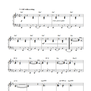 Survivor Eye Of The Tiger (Jazz Version) Musik Noten - Piano Solo - 115012-0