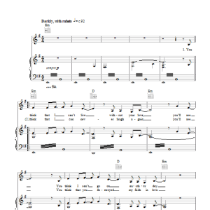 Susan Boyle You'll See Musik Noten - Piano, Vocal & Guitar Chords - 49788-0