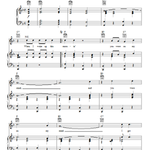 Sylvia Fricker You Were On My Mind Musik Noten - Piano, Vocal & Guitar Chords - 97145-0