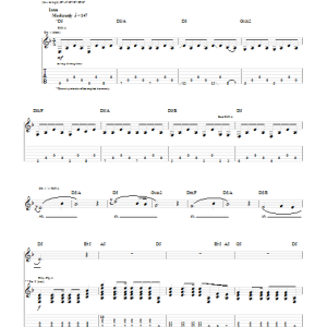System Of A Down Holy Mountains Musik Noten - Guitar Tab - 54461-0