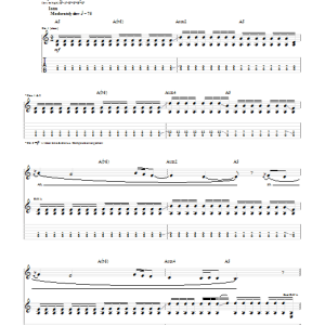 System Of A Down Lost In Hollywood Musik Noten - Guitar Tab - 51951-0