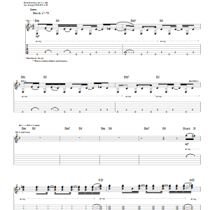System Of A Down Mr. Jack Musik Noten - Guitar Tab - 22428-0