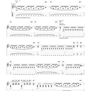 System Of A Down Sad Statue Musik Noten - Guitar Tab - 51948-0