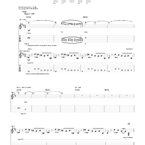 System Of A Down She's Like Heroin Musik Noten - Guitar Tab - 54457-0