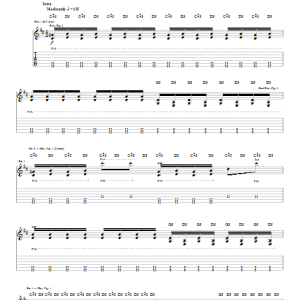 System Of A Down Thetawaves Musik Noten - Guitar Tab - 22427-0