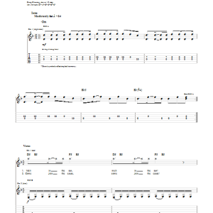 System Of A Down U-Fig Musik Noten - Guitar Tab - 54459-0