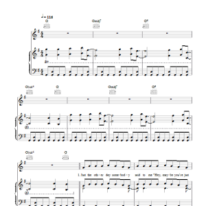 Take That How Did It Come To This Musik Noten - Piano, Vocal & Guitar Chords - 44482-0