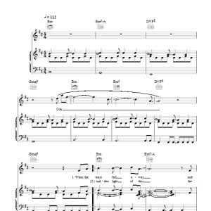 Take That Said It All Musik Noten - Piano, Vocal & Guitar Chords - 44484-0
