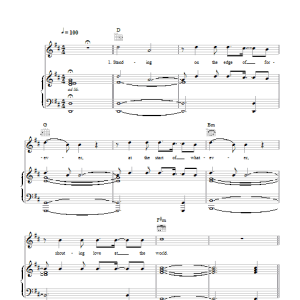 Take That The Flood Musik Noten - Piano, Vocal & Guitar Chords - 105760-0