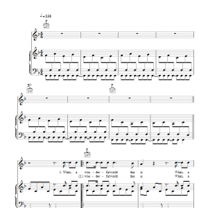 Take That Wonderful World Musik Noten - Piano, Vocal & Guitar Chords - 109929-0