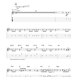 Tal Farlow Night And Day Musik Noten - Guitar Tab - 155523-0