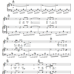 Tammy Wynette Till I Get It Right Musik Noten - Piano, Vocal & Guitar Chords - 52649-0