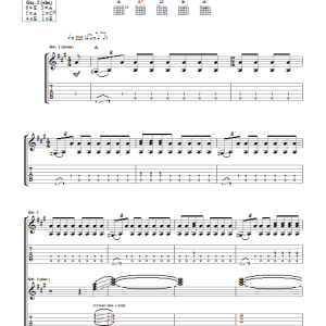 Taste I'm Moving On Musik Noten - Guitar Tab - 102128-0
