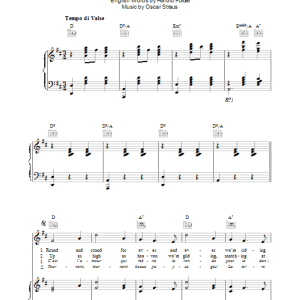 Teddy Johnson Love's Roundabout (La Ronde De L'Amour) Musik Noten - Piano, Vocal & Guitar Chords - 37387-0
